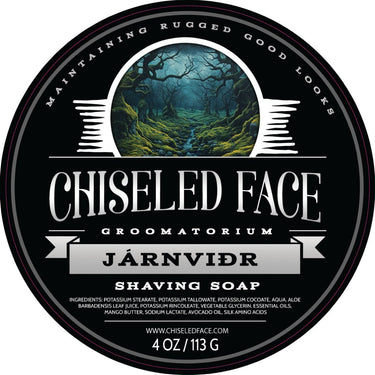Járnviðr - Shaving Soap - Chiseled Face